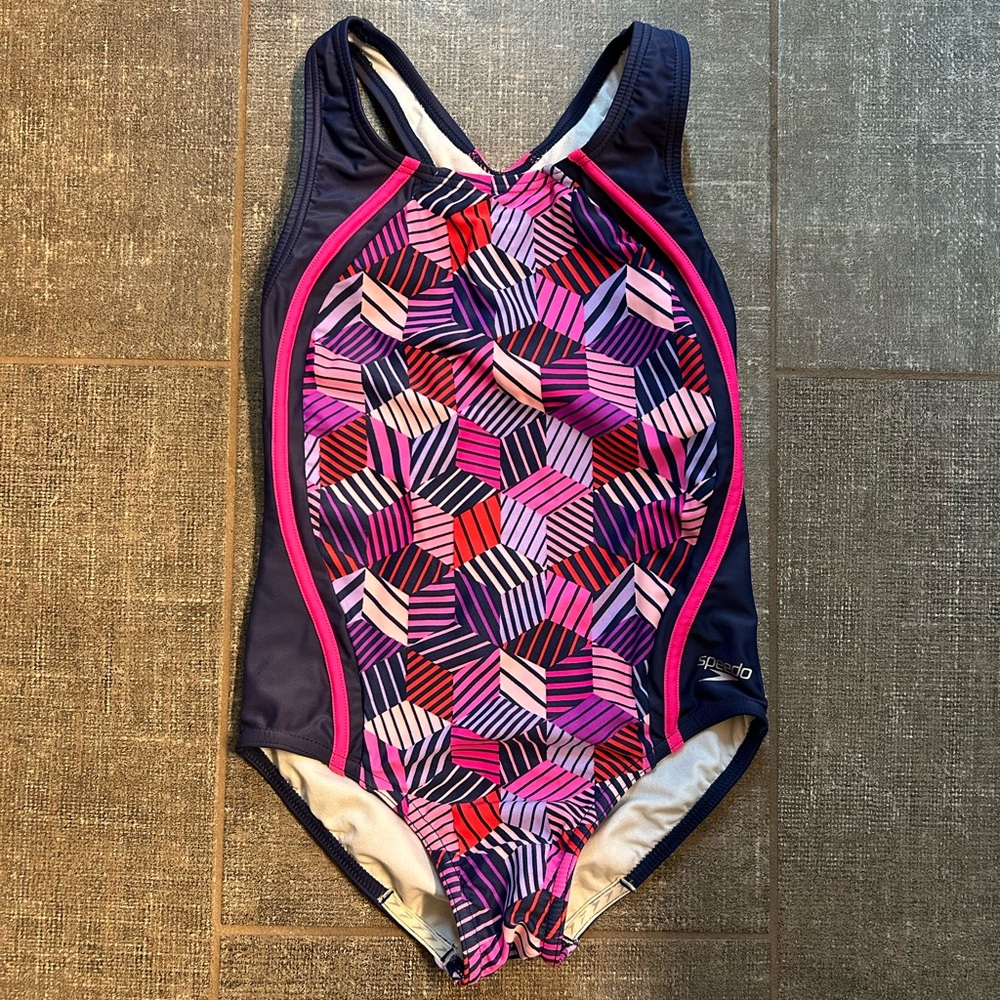 Speedo Girls Swimsuit Size 10
